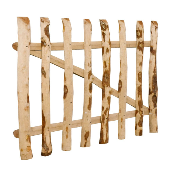 vidaXL Hazelwood Garden Gate Single 100x60 cm
