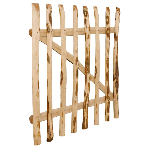 vidaXL Single-Leaf Hazelwood Garden Gate 100x100 cm