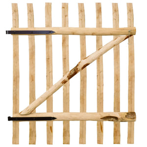 vidaXL Hazelwood Garden Gate Single 100x120 cm