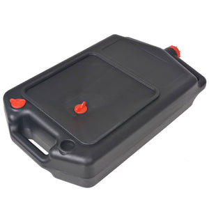 vidaXL 10 L Portable Oil Drain Pan