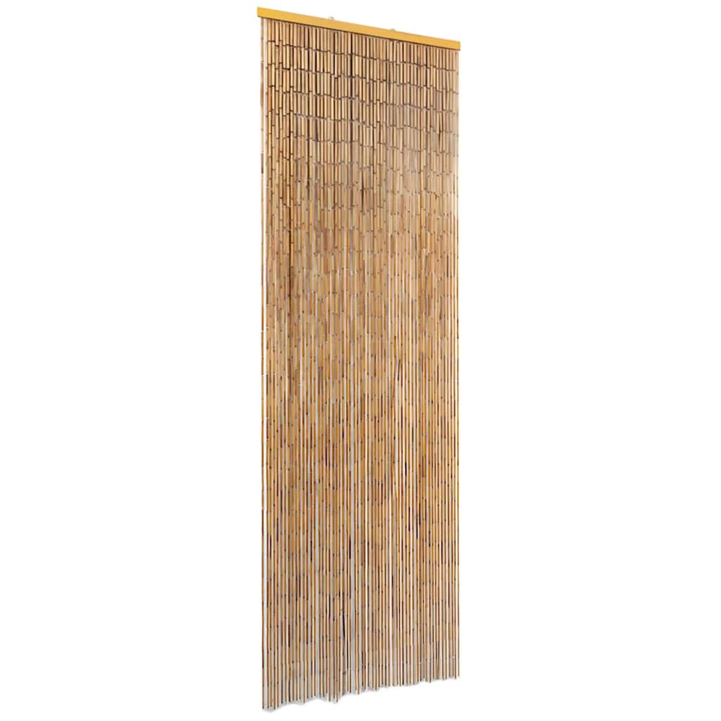 vidaXL Bamboo Door Curtain Insect Screen 56 x 185 cm