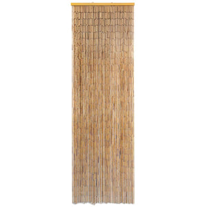 vidaXL Bamboo Door Curtain Insect Screen 56 x 185 cm