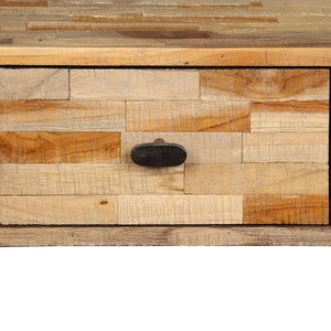 vidaXL Console Table Solid Reclaimed Teak 120 x 30 x 76 cm