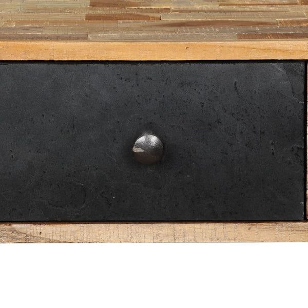 vidaXL Console Table Solid Reclaimed Teak 120 x 30 x 76 cm