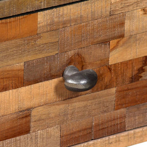 vidaXL Sideboard with 6 Drawers Recycled Teak 70x30x76cm