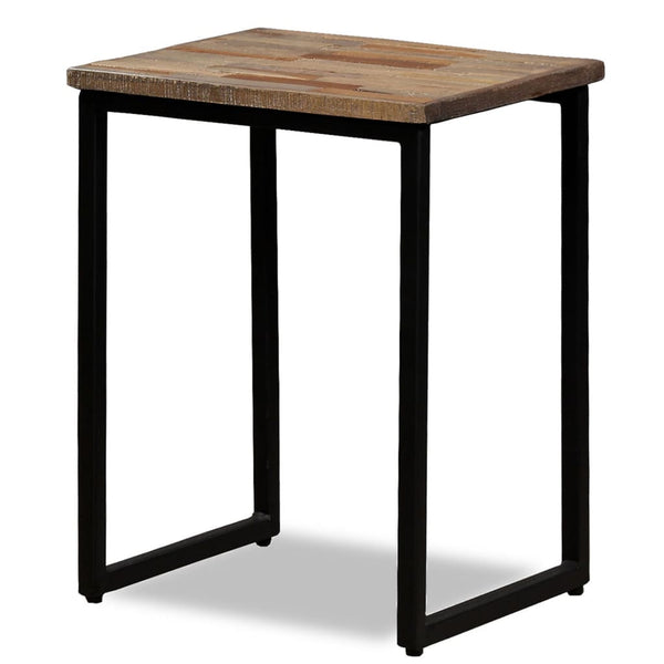 vidaXL 3-Piece Nesting Table Set Recycled Solid Teak Wood