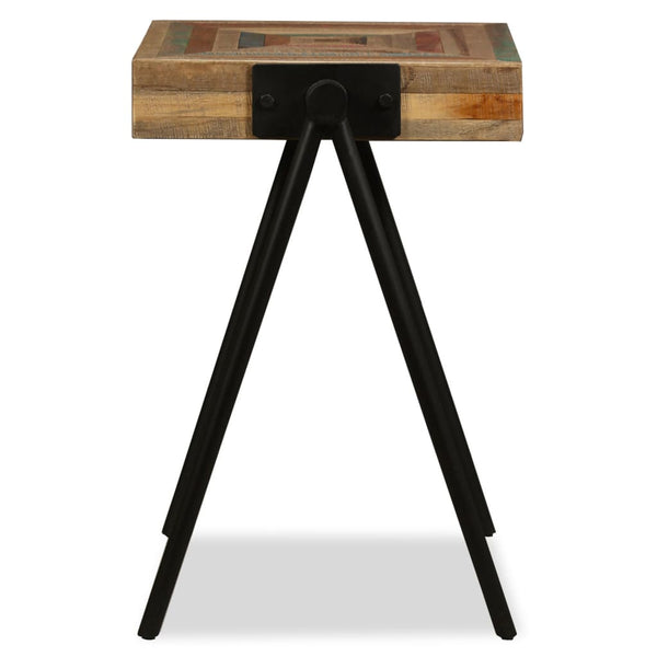 vidaXL Side Table Recycled Solid Teak Wood
