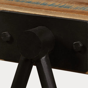 vidaXL Side Table Recycled Solid Teak Wood