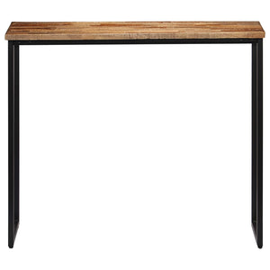 vidaXL Console Table Recycled Solid Teak Wood 90 x 30 x 76 cm