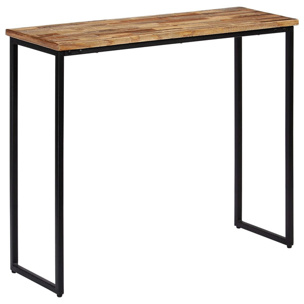 vidaXL Console Table Recycled Solid Teak Wood 90 x 30 x 76 cm