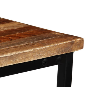 vidaXL Console Table Recycled Solid Teak Wood 90 x 30 x 76 cm