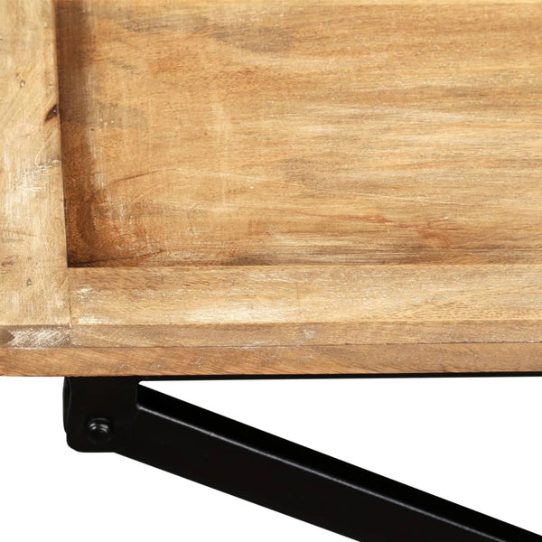 vidaXL Solid Mango Wood Console Table 130 x 40 x 80 cm