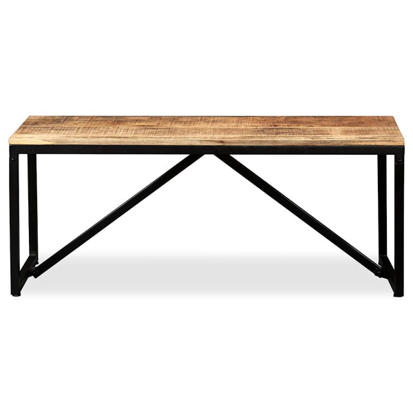 vidaXL Bench Solid Mango Wood 110 x 35 x 45 cm
