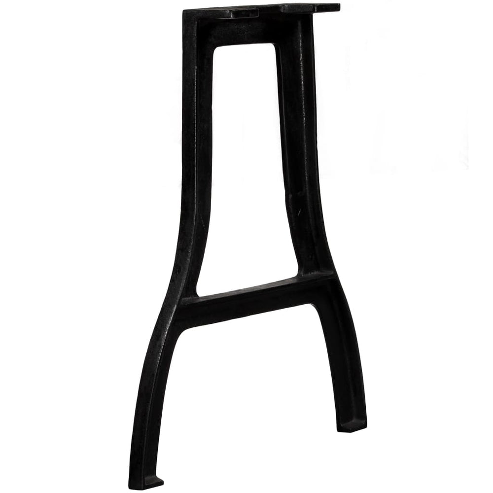 vidaXL Dining Table Legs 2 pcs. A-Frame Cast Iron