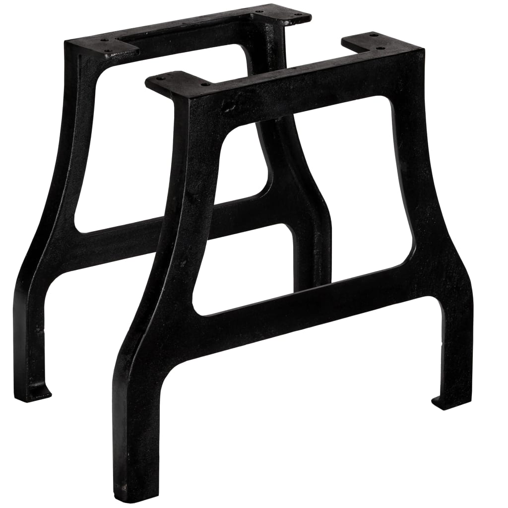 vidaXL Coffee Table Legs 2 pcs. A-Frame Cast Iron