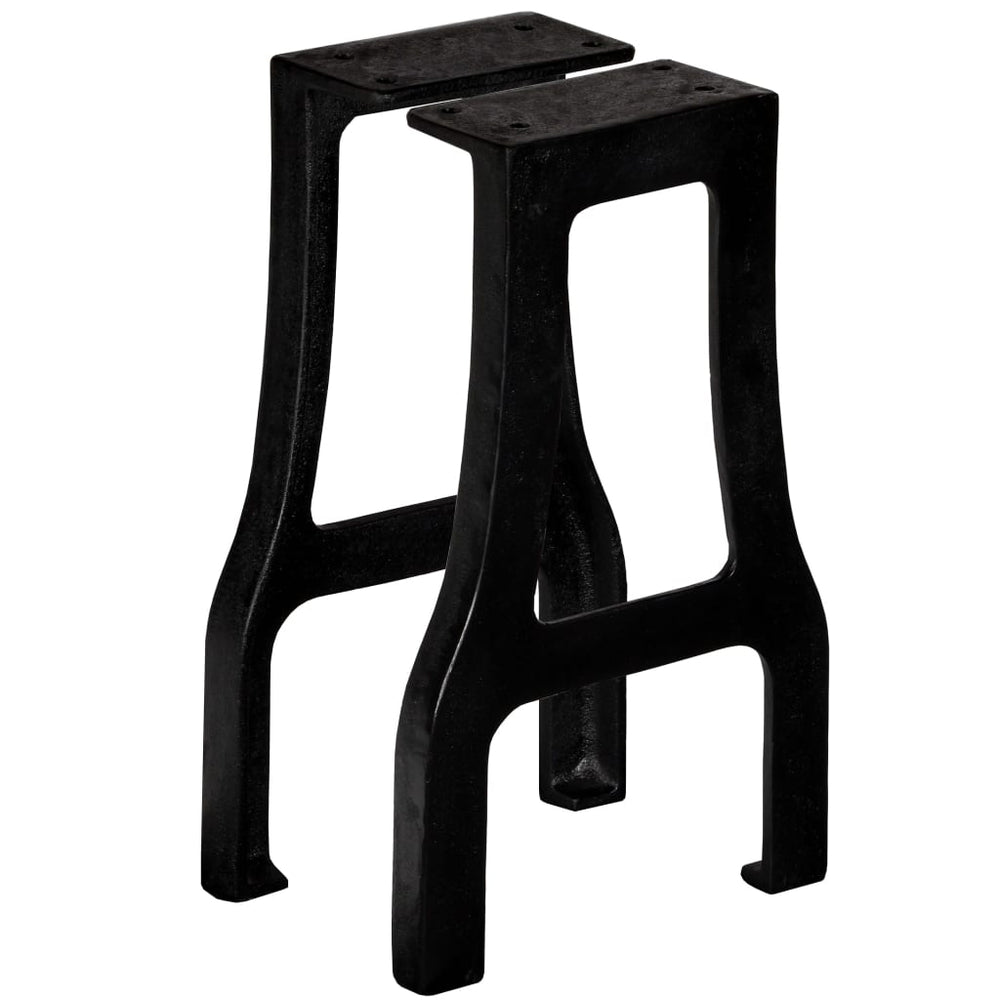 vidaXL Bench Legs 2 pcs. A-Frame Cast Iron