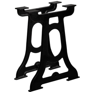 vidaXL Dining Table Legs 2 pcs Y-shaped Cast Iron
