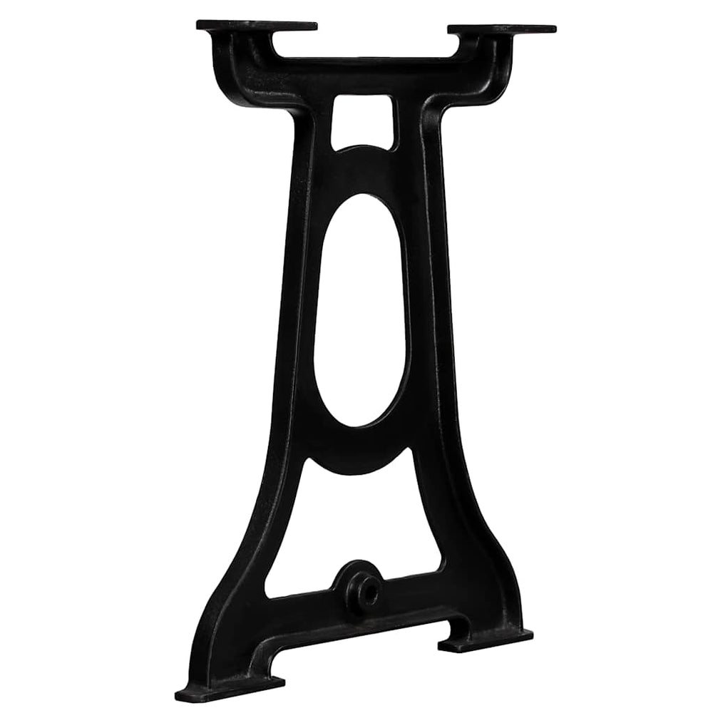 vidaXL Dining Table Legs 2 pcs Y-shaped Cast Iron