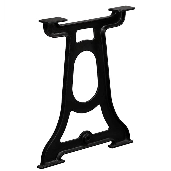 vidaXL Dining Table Legs 2 pcs Y-shaped Cast Iron