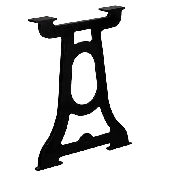 vidaXL Dining Table Legs 2 pcs Y-shaped Cast Iron