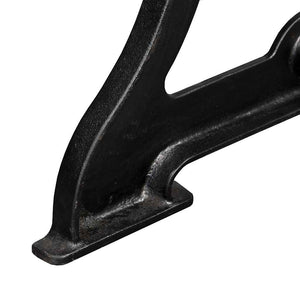 vidaXL Dining Table Legs 2 pcs Y-shaped Cast Iron