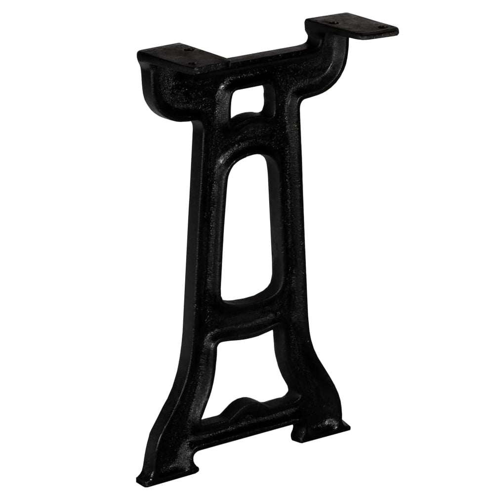 vidaXL Bench Legs 2 pcs. Y-Frame Cast Iron