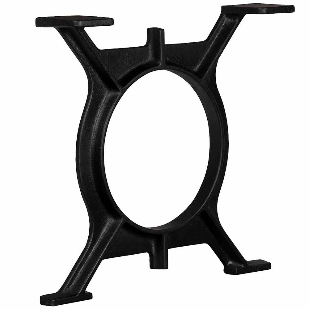 vidaXL Coffee Table Legs 2 pcs. O-Frame Cast Iron