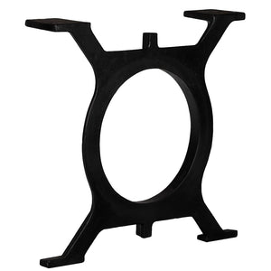 vidaXL Coffee Table Legs 2 pcs. O-Frame Cast Iron