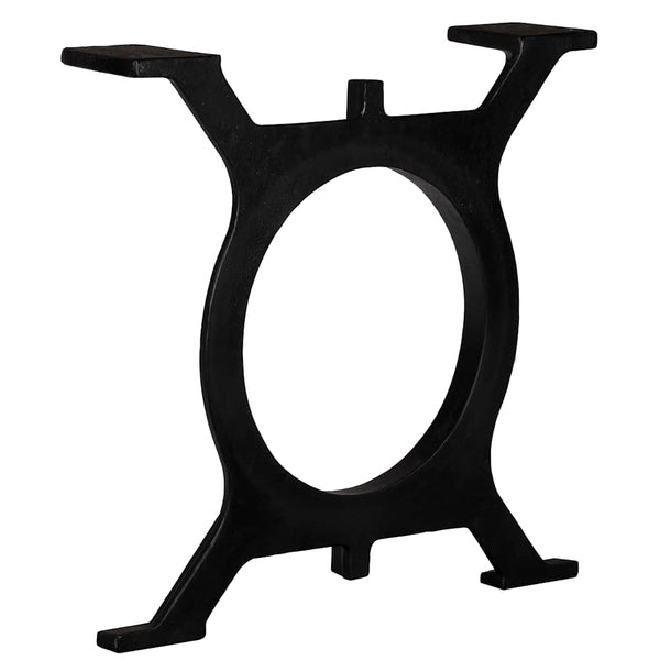 vidaXL Coffee Table Legs 2 pcs. O-Frame Cast Iron