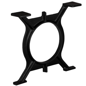 vidaXL Coffee Table Legs 2 pcs. O-Frame Cast Iron