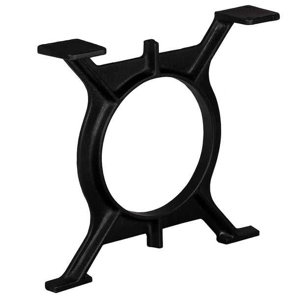 vidaXL Coffee Table Legs 2 pcs. O-Frame Cast Iron
