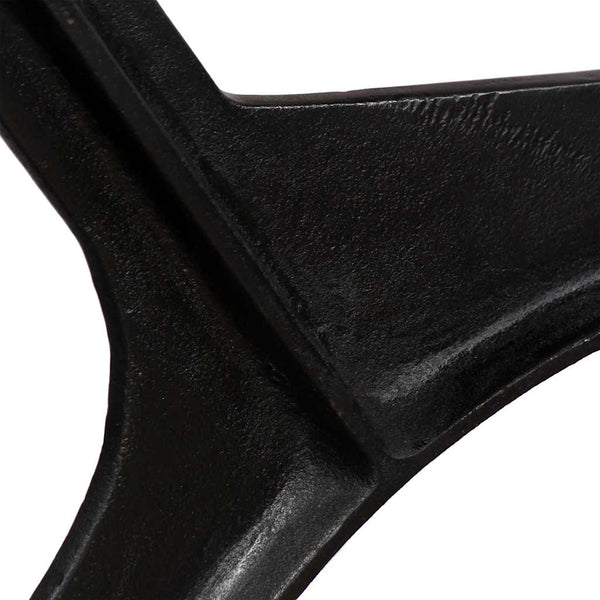 vidaXL Coffee Table Legs 2 pcs. O-Frame Cast Iron