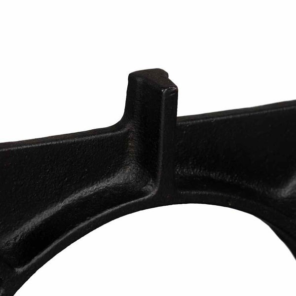 vidaXL Coffee Table Legs 2 pcs. O-Frame Cast Iron