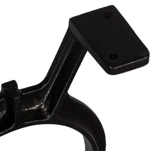 vidaXL Bench Legs 2 pcs. O-shaped Cast Iron