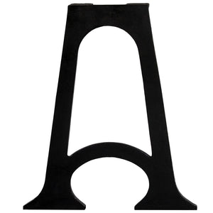 vidaXL Dining Table Legs 2 pcs. with Arched Base A-Frame Cast Iron