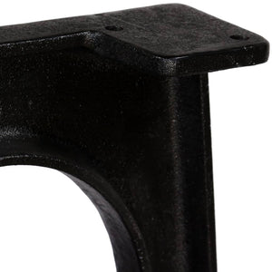 vidaXL Dining Table Legs 2 pcs. with Arched Base A-Frame Cast Iron