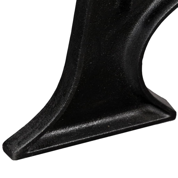 vidaXL Dining Table Legs 2 pcs. with Arched Base A-Frame Cast Iron