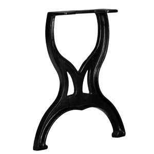 vidaXL Bench Legs 2 pcs. X-Frame Cast Iron