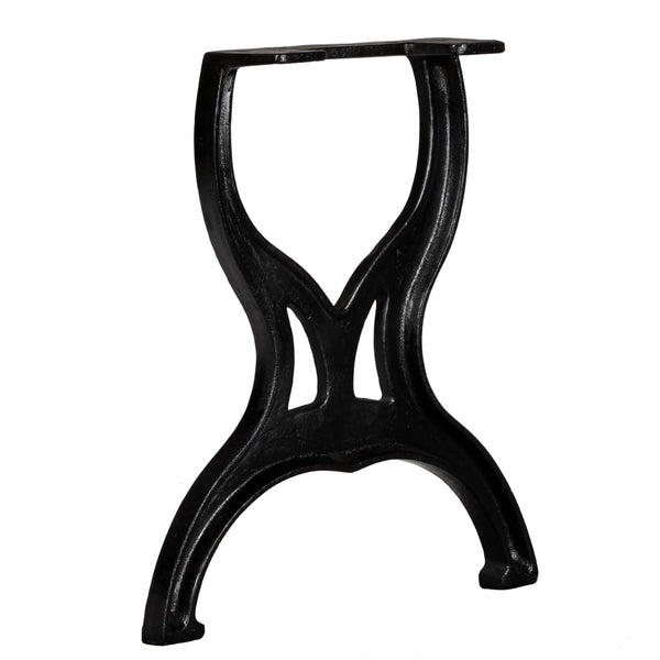 vidaXL Bench Legs 2 pcs. X-Frame Cast Iron