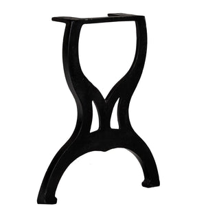 vidaXL Bench Legs 2 pcs. X-Frame Cast Iron