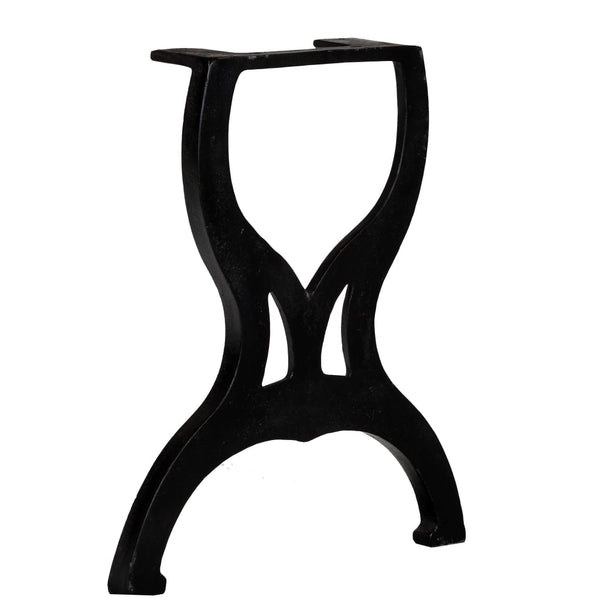 vidaXL Bench Legs 2 pcs. X-Frame Cast Iron