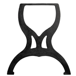 vidaXL Bench Legs 2 pcs. X-Frame Cast Iron