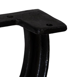 vidaXL Bench Legs 2 pcs. X-Frame Cast Iron