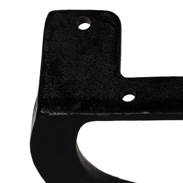 vidaXL Bench Legs 2 pcs. X-Frame Cast Iron