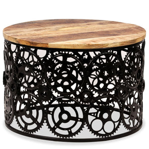 vidaXL Coffee Table Solid Mango Wood 60x40 cm