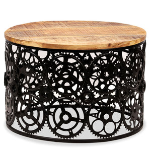 vidaXL Coffee Table Solid Mango Wood 60x40 cm