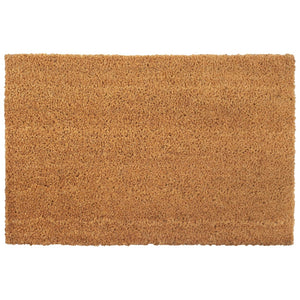 vidaXL Natural Doormats 2 pcs. Coir 24 mm 40x60 cm