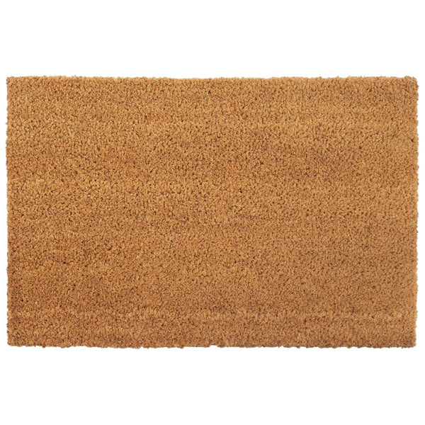 vidaXL Natural Doormats 2 pcs. Coir 24 mm 40x60 cm
