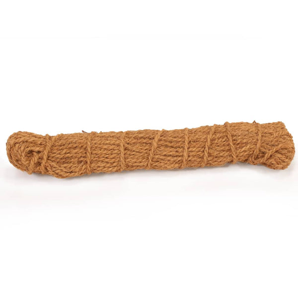 vidaXL Coconut Fiber Rope 8-10 mm 100m