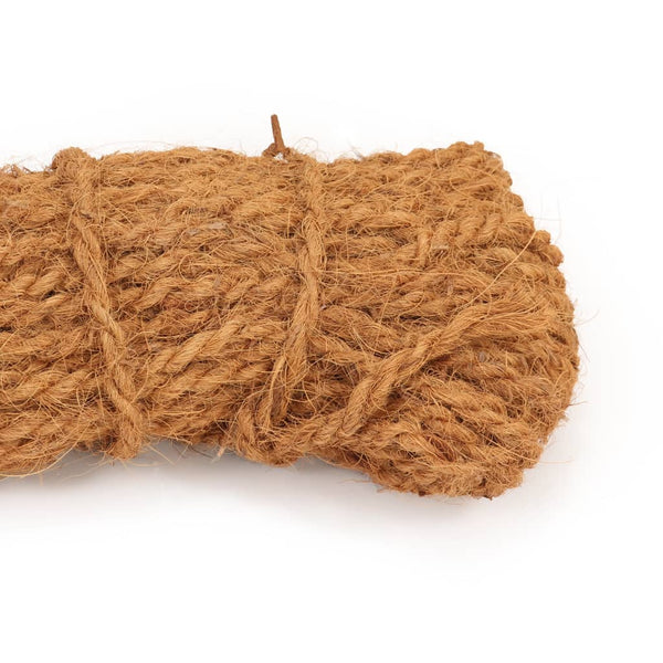 vidaXL Coconut Fiber Rope 8-10 mm 100m